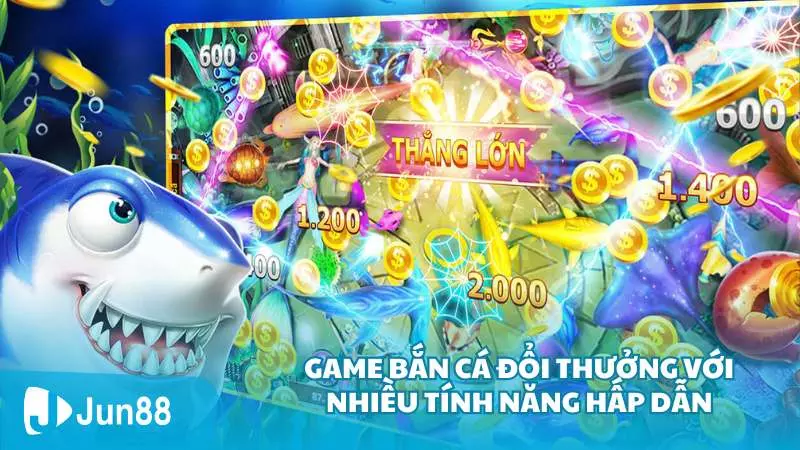 Game bắn cá đổi thưởng với nhiều tính năng hấp dẫn
